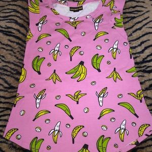 Nooworks Banana Muscle Tee size Small